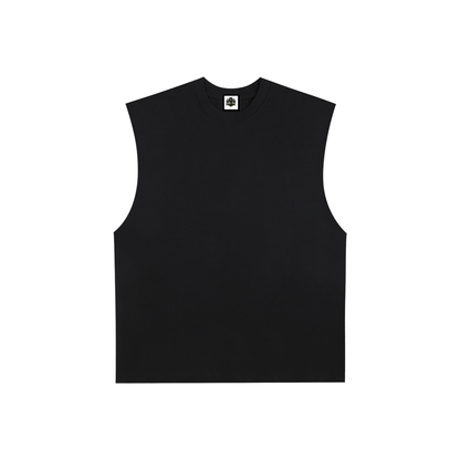 Loki & Ivy Raw Edge Cotton Tank Top