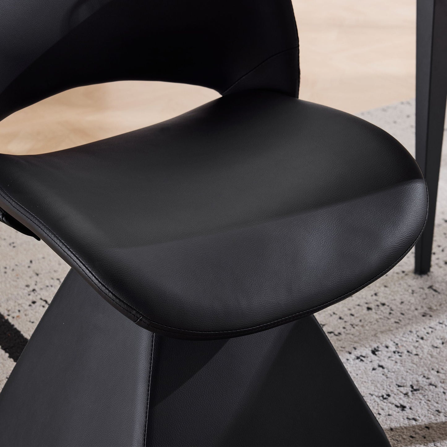 Modern Swivel Dining Chair With High Back