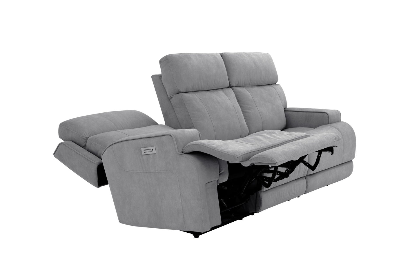 Ashbee - Power Sofa With Power Recline, Power Headrest, Zero Gravity And 3" Footrest Extension