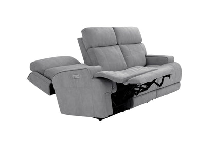 Ashbee - Power Sofa With Power Recline, Power Headrest, Zero Gravity And 3" Footrest Extension