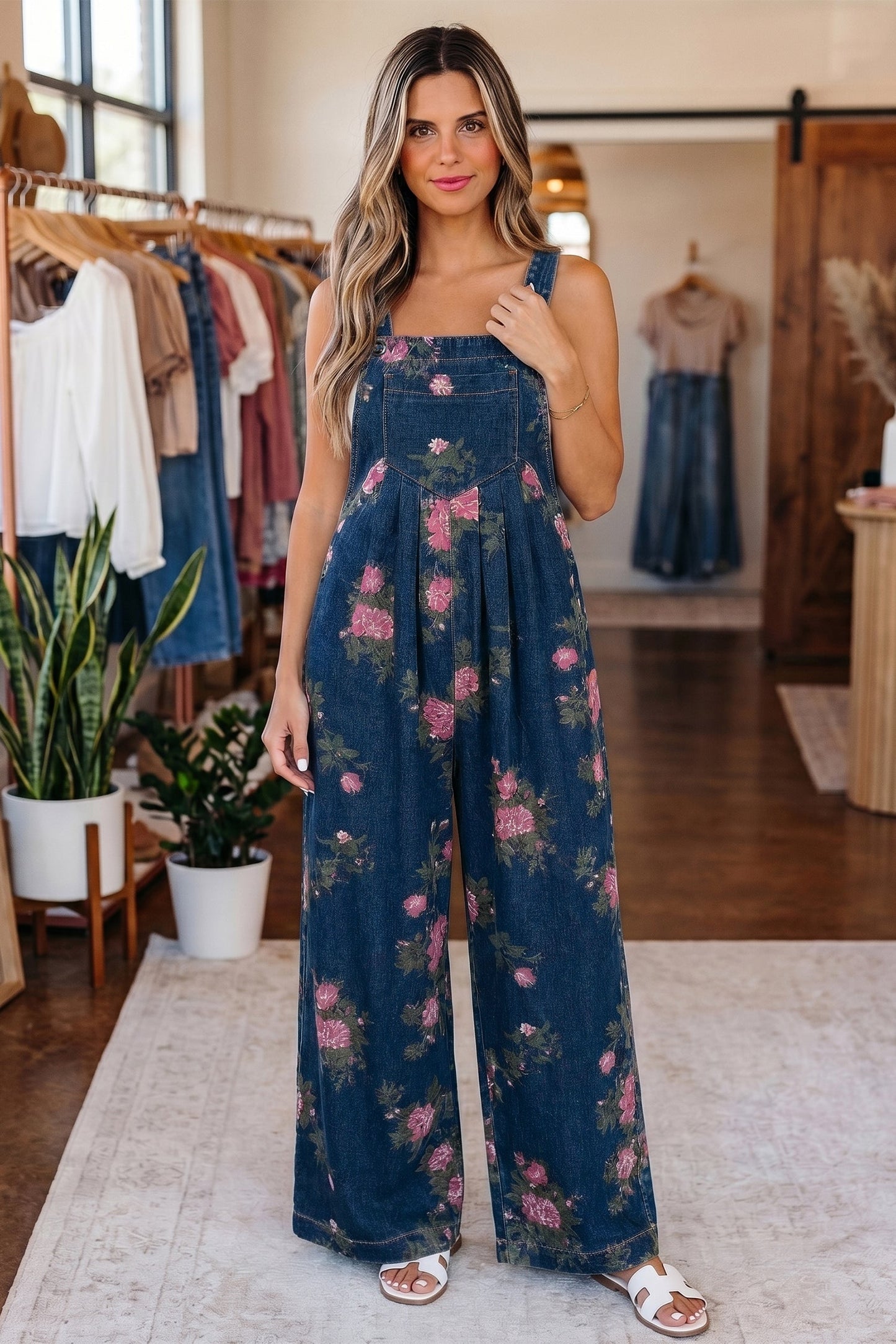 Akira Waist Wide Leg Jumpsuit
