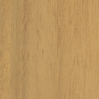 Acacia Wood Outdoor Armless Chair with Rope Back & Weather-Resistant Cushion