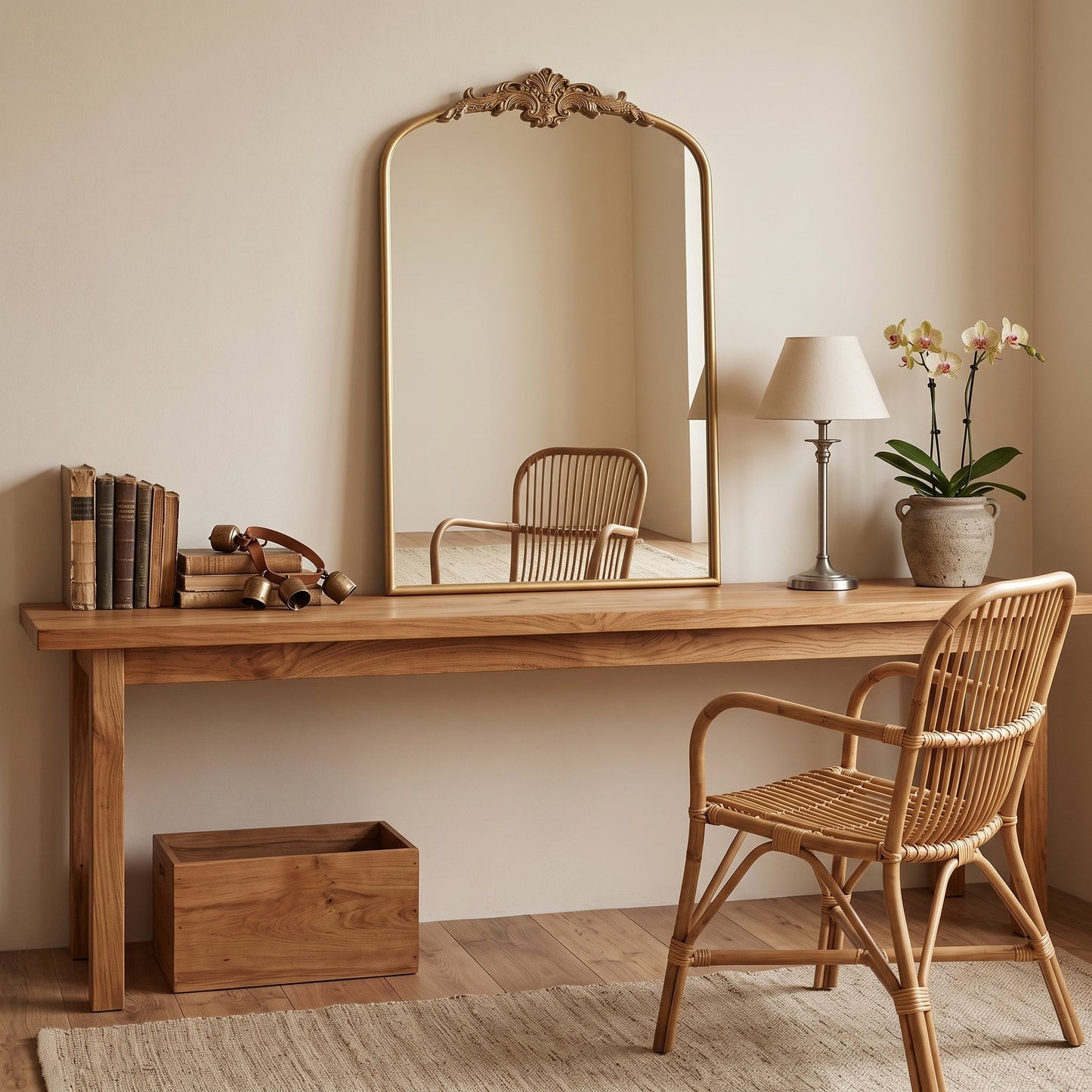 24''x36'' Antique Large Wall Mirror