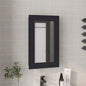 Medicine Cabinet 25.7" H, 1 Door, 3 Shelves, 1 Mirror
