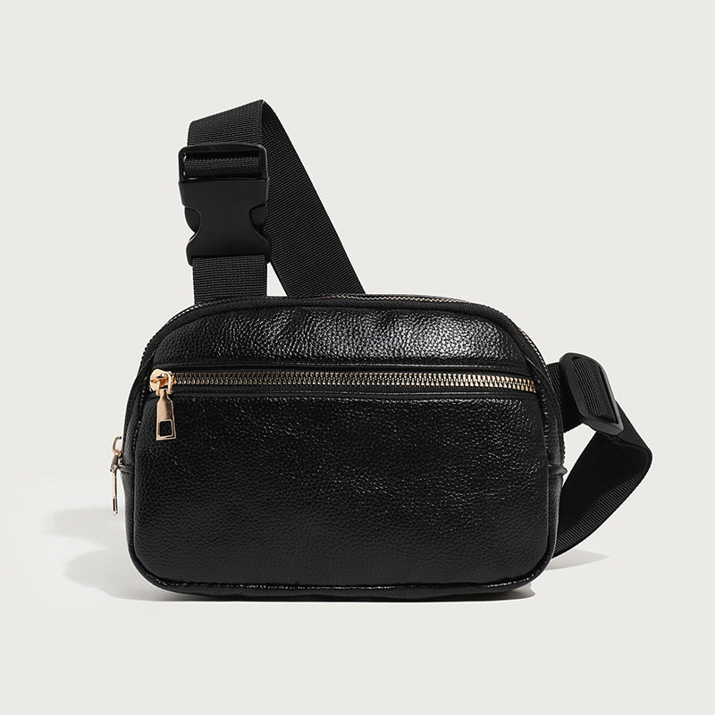 Adjustable Fashionable Solid-color Everyday Waist Bag