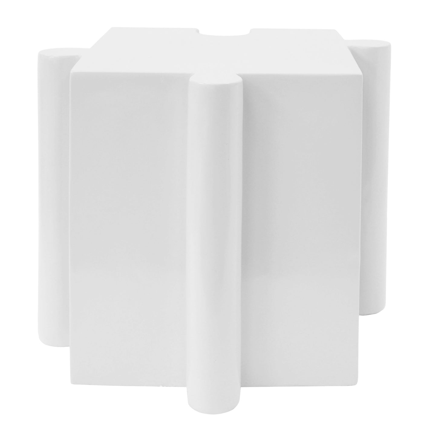 3-Piece Artistic Puzzle Table Set, Modular MGO Side Tables