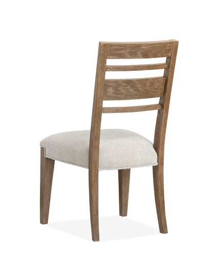 Plum Creek - Upholstered Side Chair With Wood Back (Set of 2)