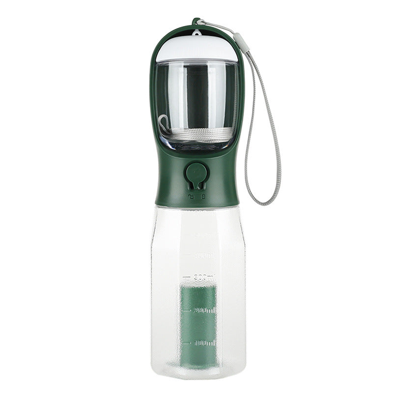 Pet Dog Three-in-one Portable Garbage Bag Filter Multifunctional Water Cup
