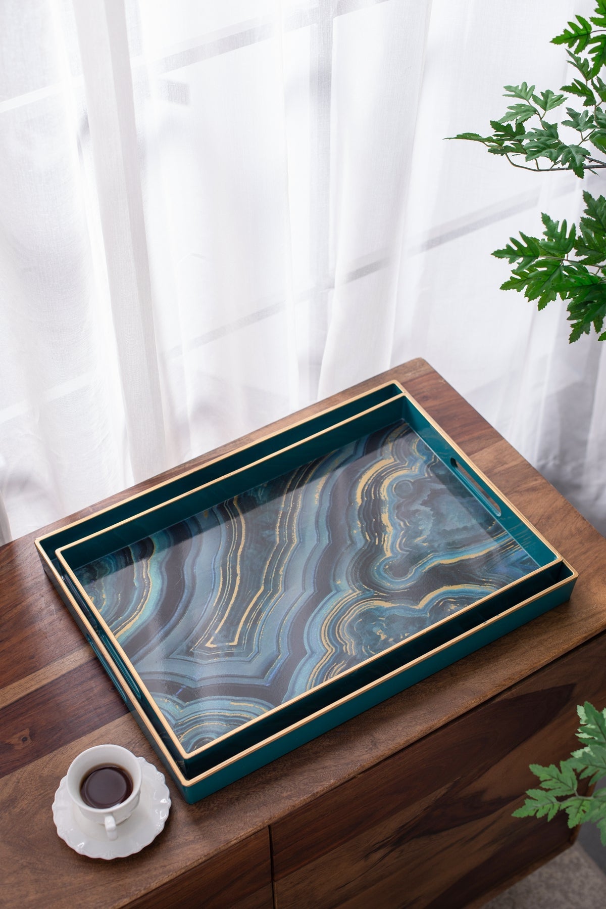 S/2 Effra Rectangular Trays