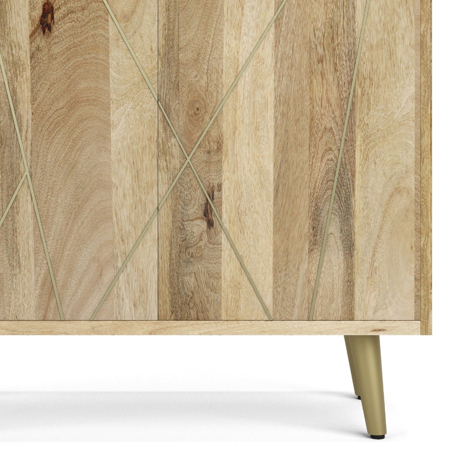 Jager - Bookshelf With Doors - Natural