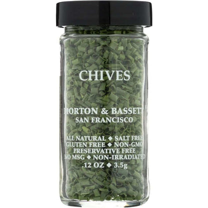 Morton & Bassett Chives - Fresh 0.12oz for Infusing| Flavorful Cooking