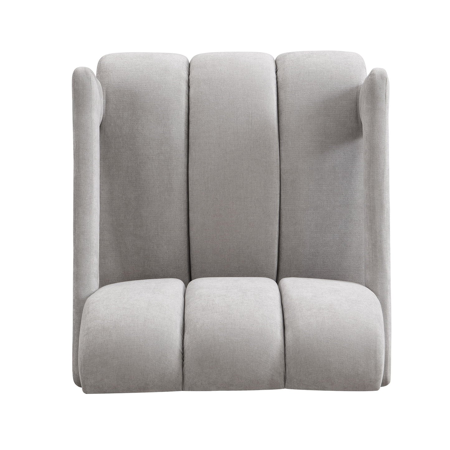Modern Minimalist Leisure Armchair With L Shaped Armrests