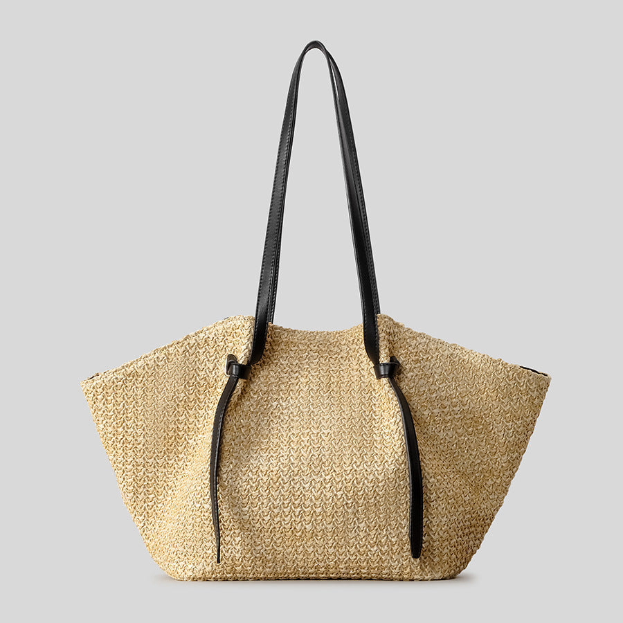 Casual Large-capacity Straw Tote Shoulder Bag
