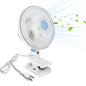 8.66" Clip On Fan with 90° Oscillation & 2 Speed Settings