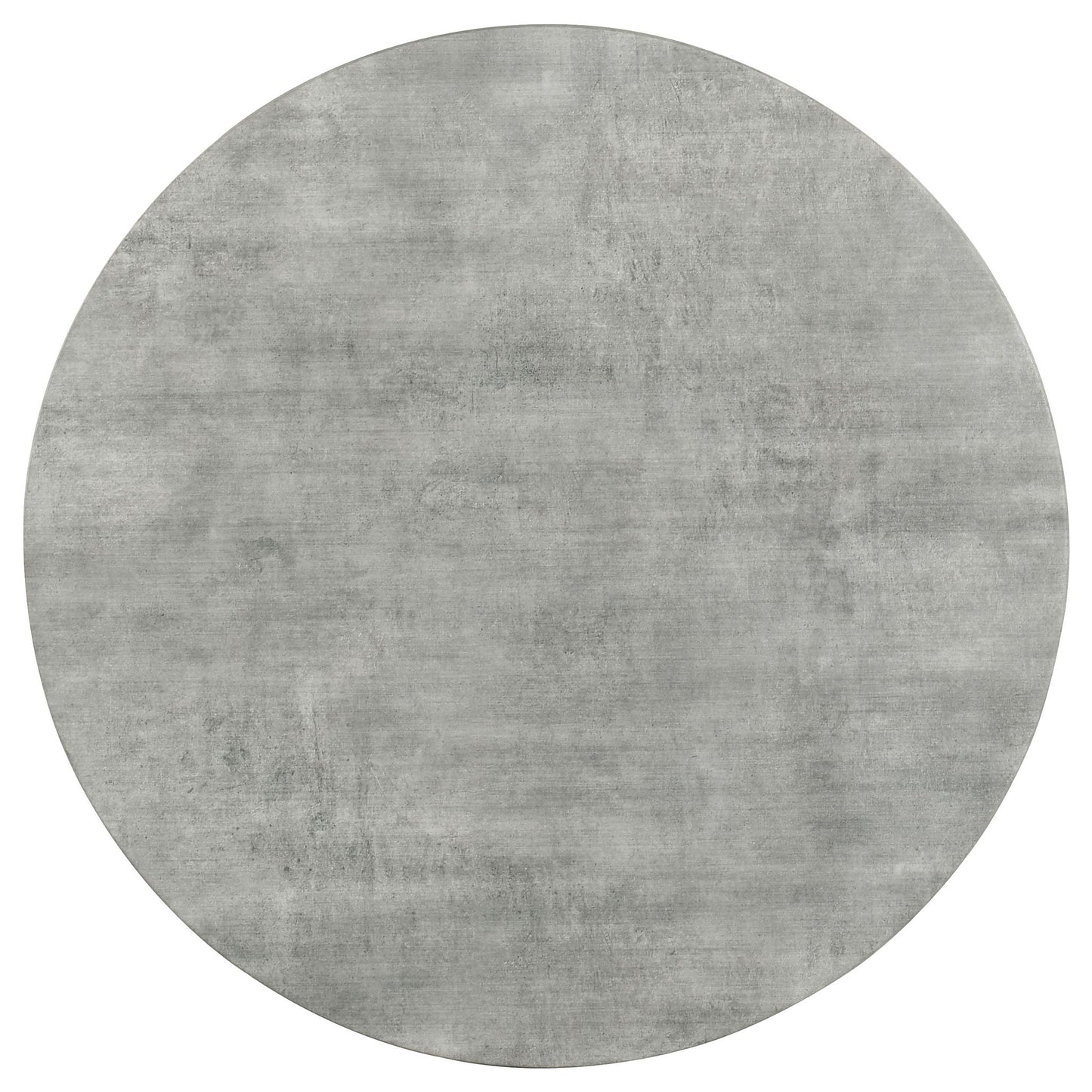 Travis - Round Top Coffee Table With Hairpin Legs - Gray / Black