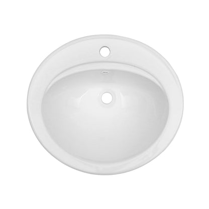 21.8 Inch Drop-In Bathroom Sink