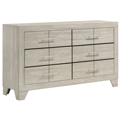Trenton 4-piece Eastern King Bedroom Set Rustic Cream