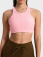Millennia Wide Strap Cropped Sport Tank