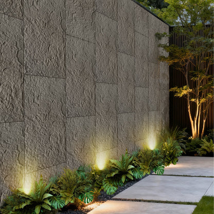 3D Faux Stone Wall Panels, 6 PCS PU Wainscoting Panel