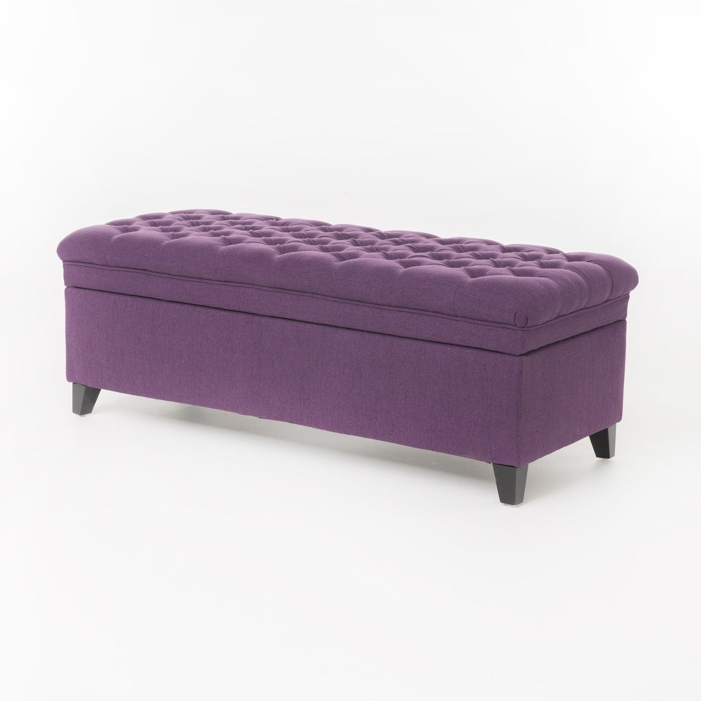 Juliana Storage Ottoman With Birch Legs