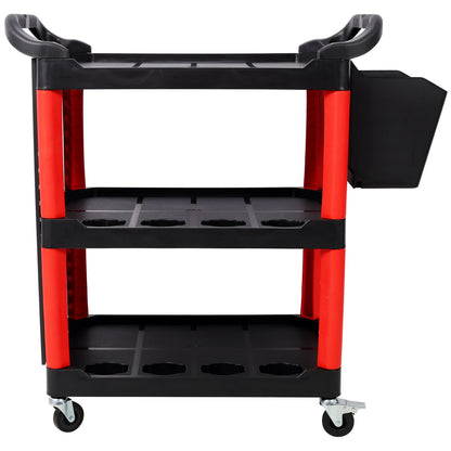 3 Tier Rolling Auto Detail Cart with Wheels