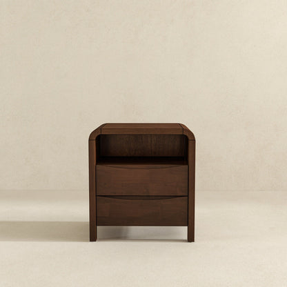Lionel - Nightstand 2 Drawer - Brown