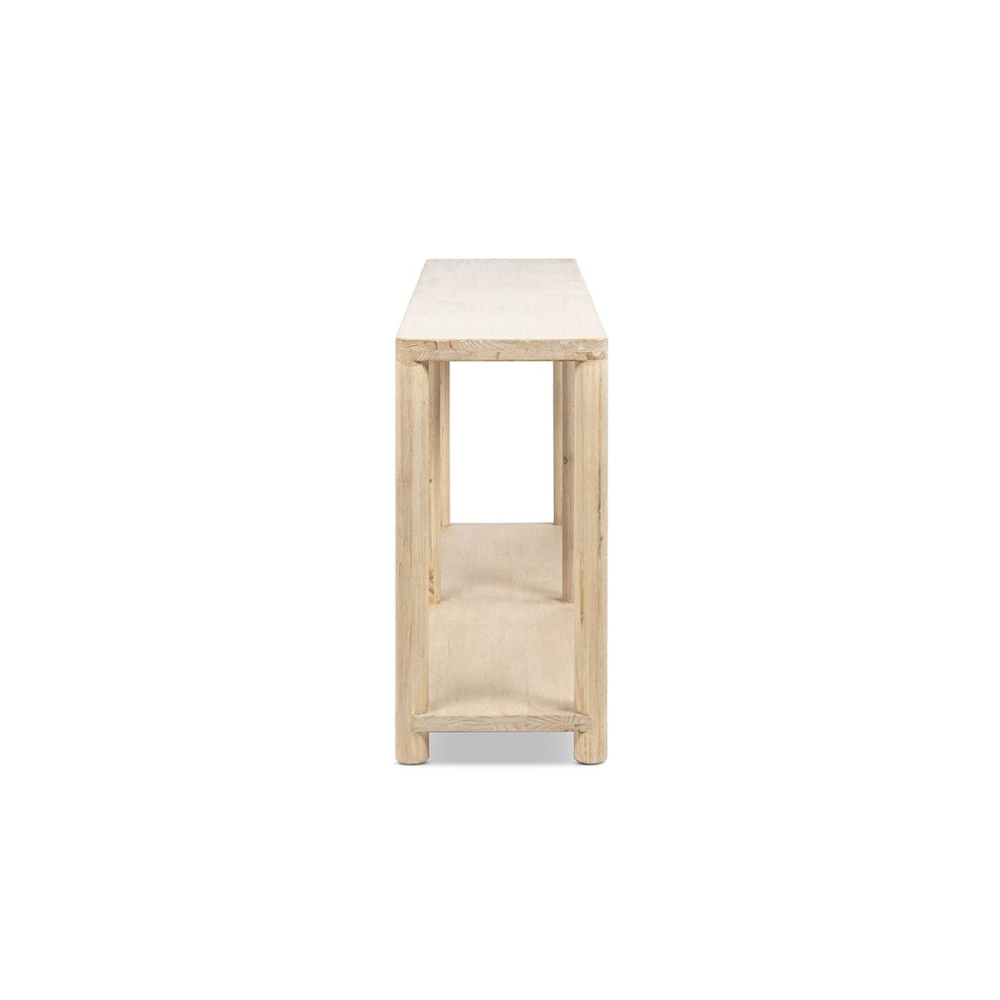 Milo - Console Table With Lower Shelf - Natural
