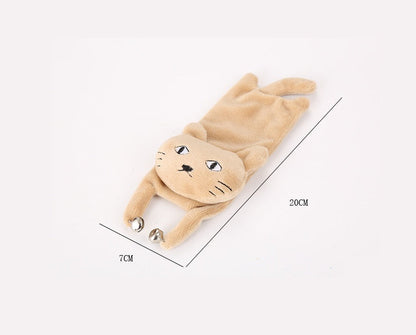 Cute Cat Rabbit Red Panda Mint Plush Toy With Bell
