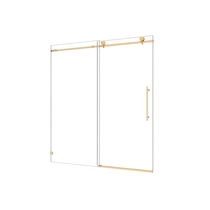 6076 Brushed Shower Door
