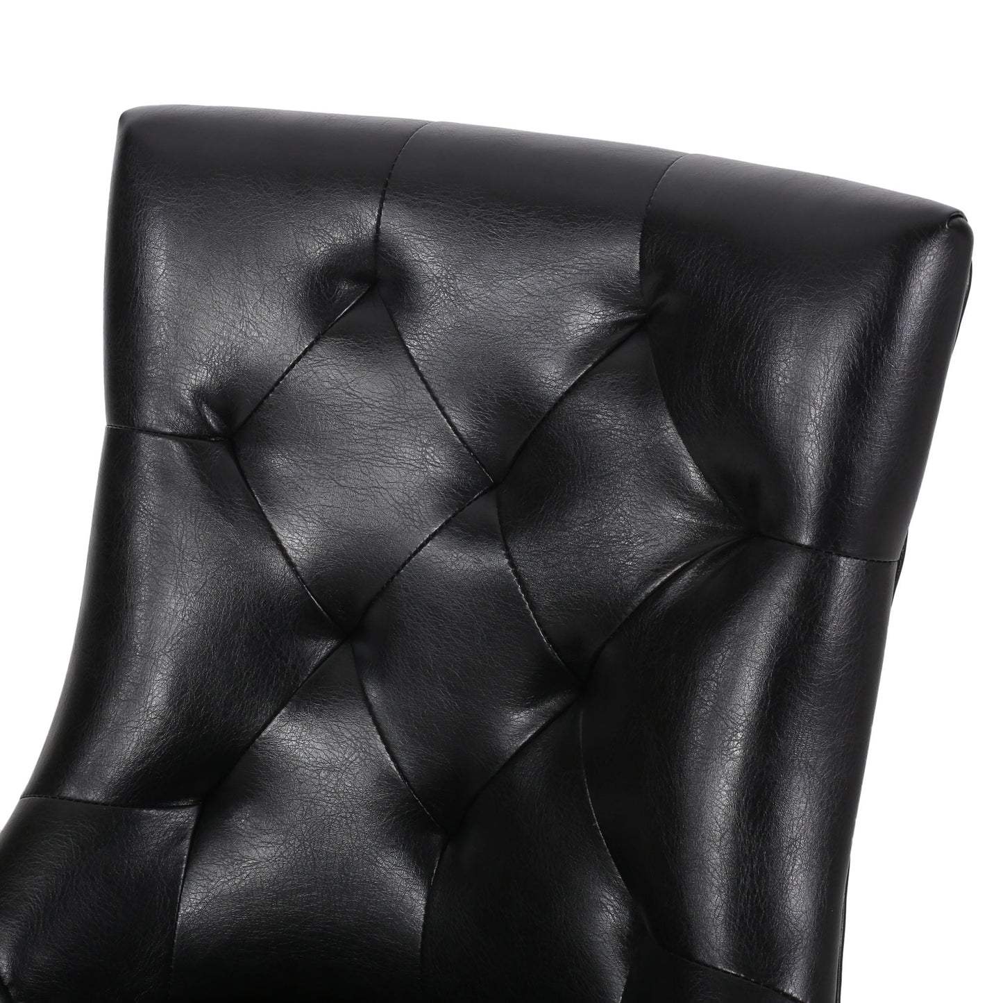 Cheney Contemporary Dining Chair Tufted Upholstery (Set of 2)