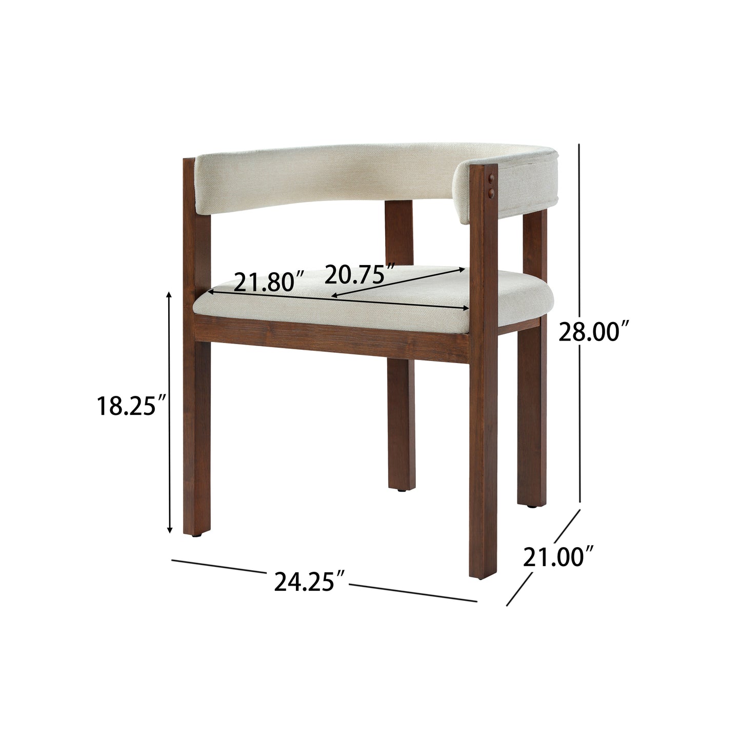 Dining Arm Chair Set of 2