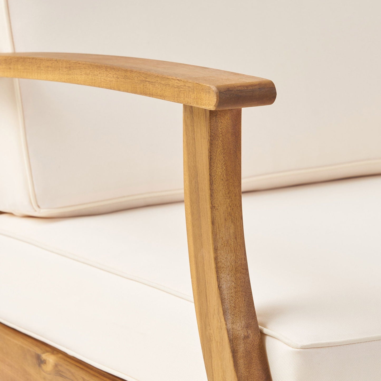 Perla Contemporary Club Chair with Water Resistant Cushion