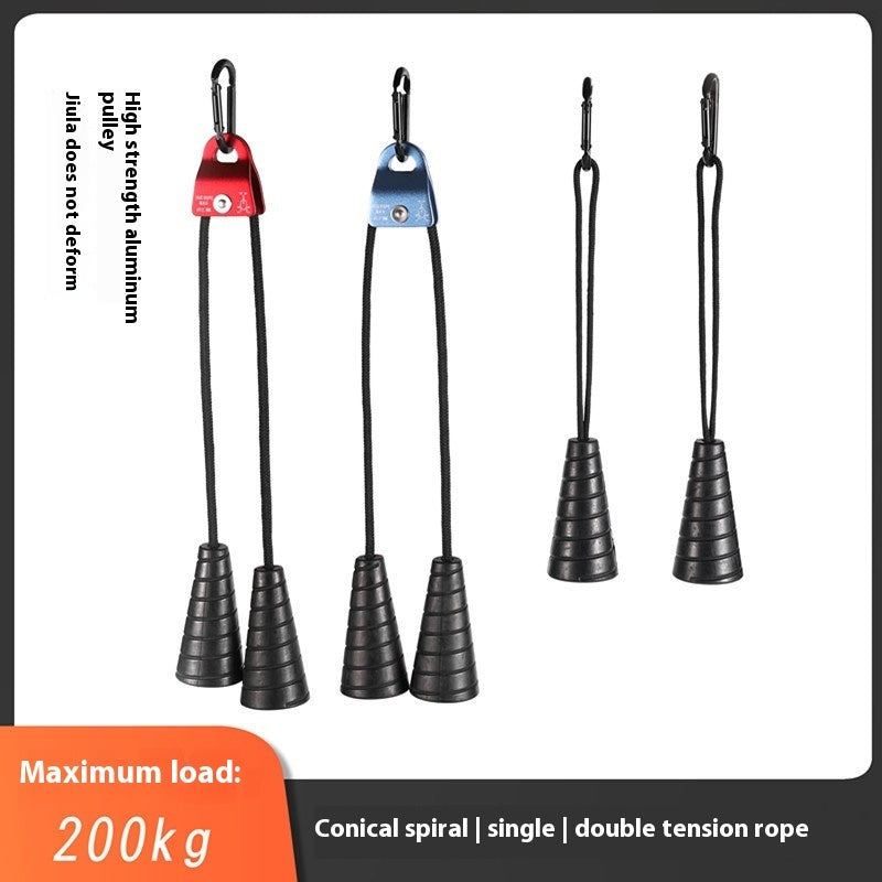 Tapered Spiral Handle Tension Extension Surface Drawstring Big Flying Bird Accessories