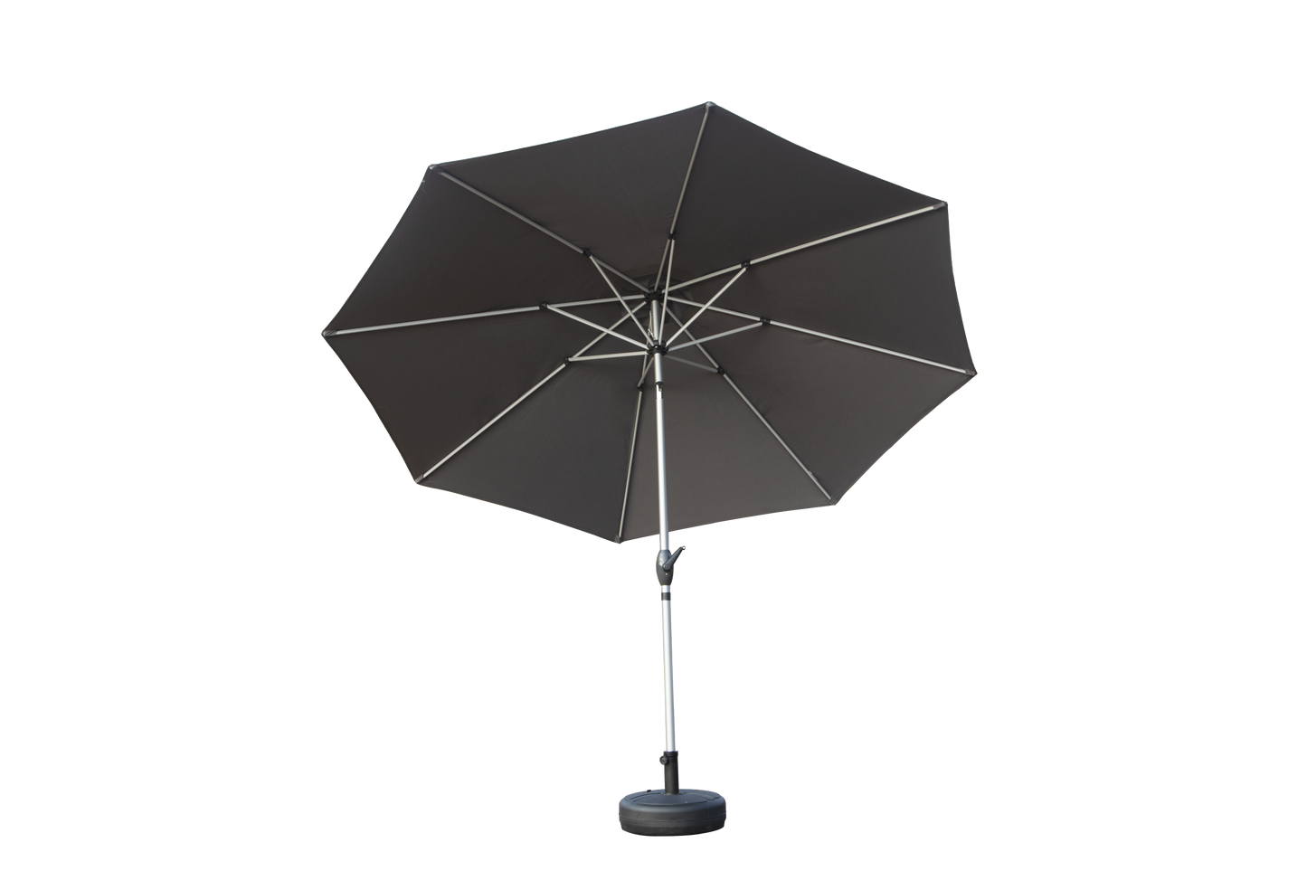 9FT Patio Umbrella, Outdoor Table Umbrella with Push Button Tilt and Crank, UV Protection Waterproof Market Sun Umbrella