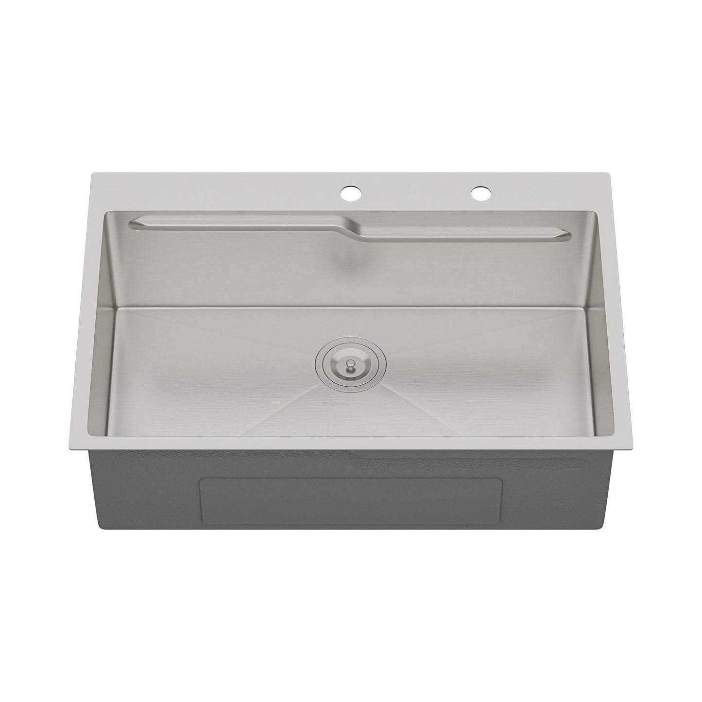33" Drop In Kitchen Sink