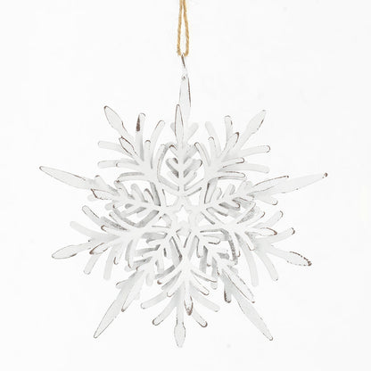 Iron Snowflake Hanger - Set of 6