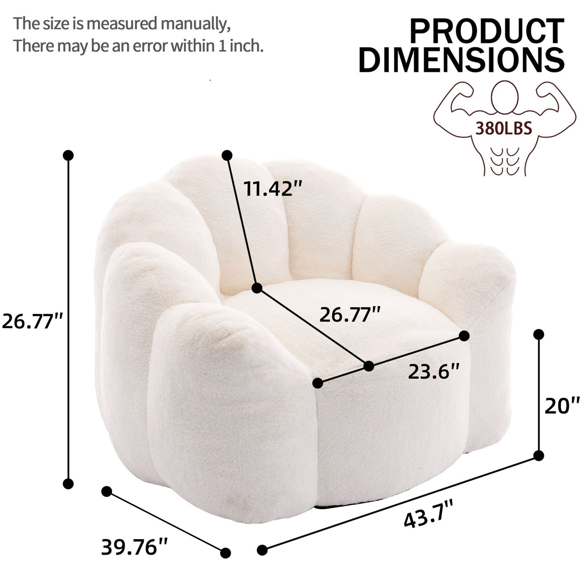 Lotus Style Compression Sofa With Pull Ring