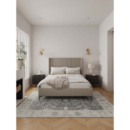 Promenade - Bed With Upholstered Headboard And Slats