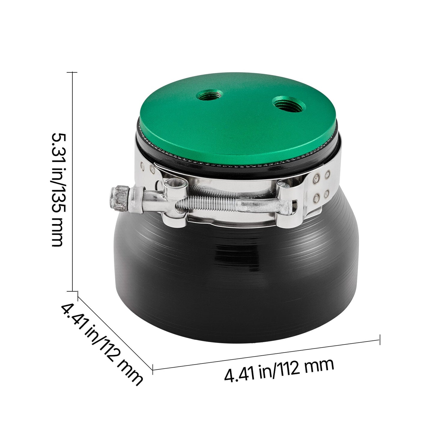 Turbo Boost Leak Tester with Aluminum End Cap and Pressure Gauge