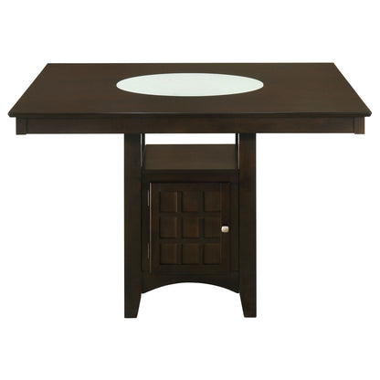 Gabriel 7-piece Square Counter Height Dining Set Cappuccino