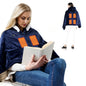 Wearable Heated Blanket with 8 Heating Zones and 3 Temp Levels