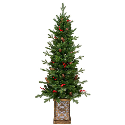 4FT Pre-Lit Christmas Tree