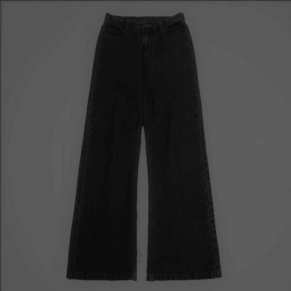Fashionable Mens Denim Mid-rise Flared Pants