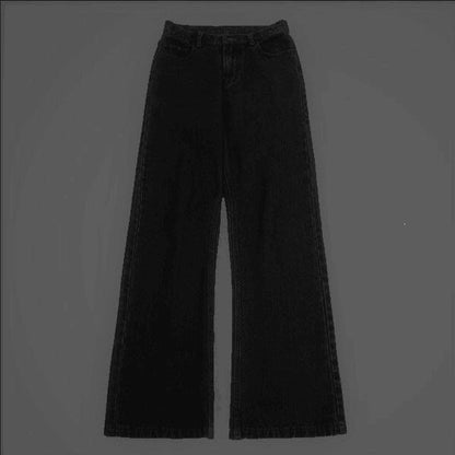Fashionable Mens Denim Mid-rise Flared Pants