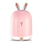 220ml Cool Mist Humidifier Ultrasonic Air Diffuser Atomizer w/7 Color Breathing Lights  Auto Off Office Home Yoga
