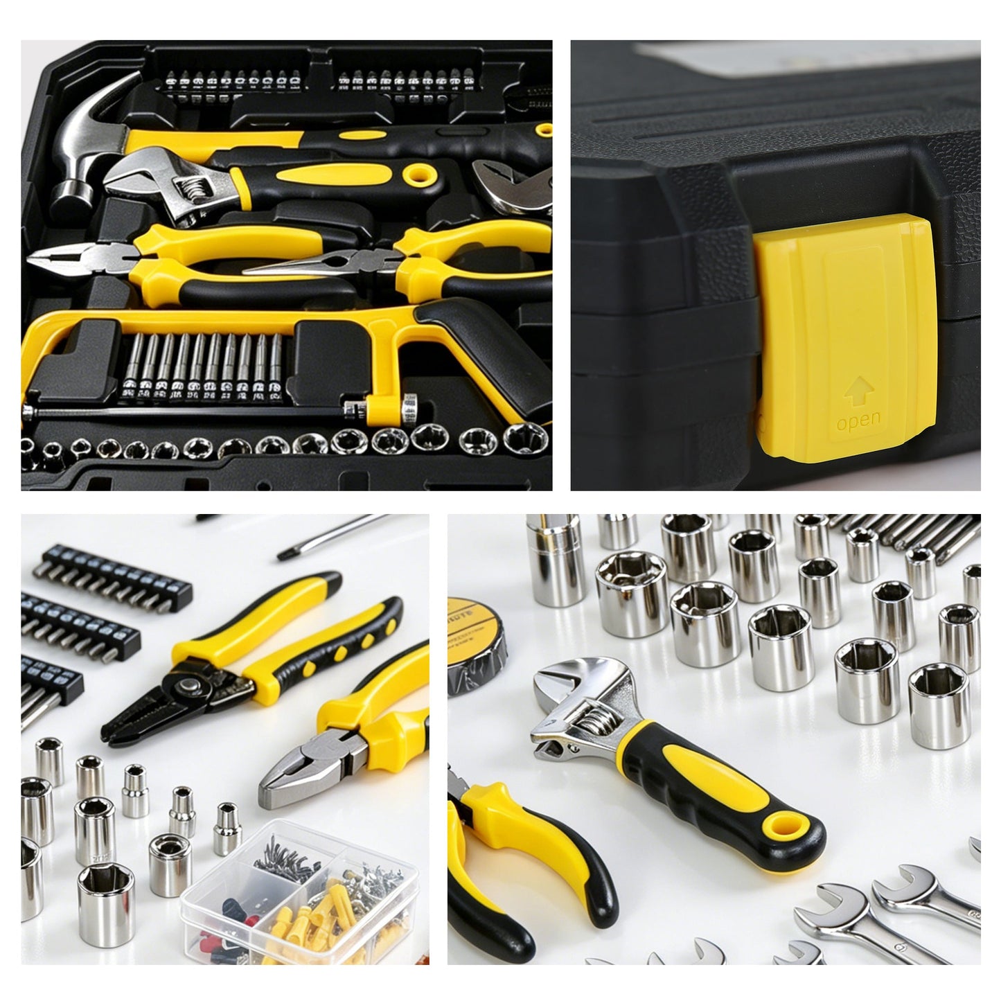 266-Piece Mechanics Tool Set with Durable Storage Case