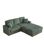 3 Seater Sofa With 2 Ottomans For Living Room
