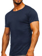 Men's Full Size Classic Fitted Crew Neck T-Shirt Plus Size