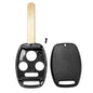 2Pcs Keyless Entry Remote Shell Case Fit For Honda Accord 2008-2012 Car Key Fob Pad _x000B__x000B_Replacement N5F-S0084A N5F-A05TAA w/ Uncut Blade