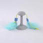 Pet Toys Relaxation Double Haired Prick Head Suction Cup Cat Toy Plastic Grinding Teeth Cat Toy Cat Toy Wand